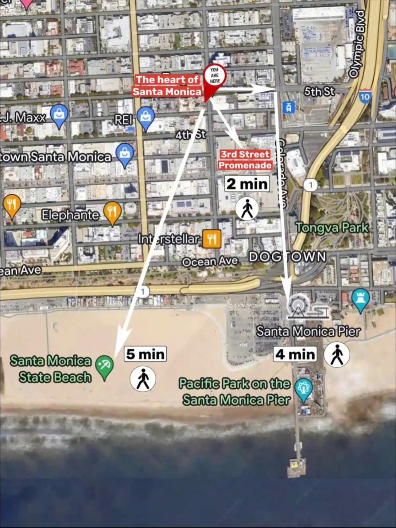 14 Santa Monica Gorgeous Apartment Лос-Анджелес Екстер'єр фото